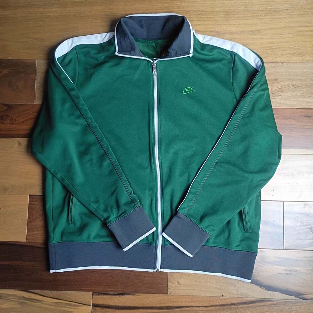 Nike Sportswear Full Zip Track Jacket Green 3XL